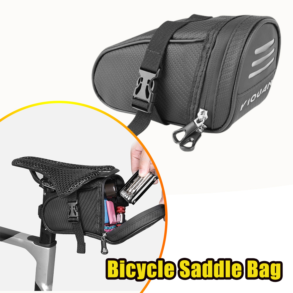 Saddle Bag Under Seat - Bicycle Saddle Bag Waterproof Lightweight Mountain