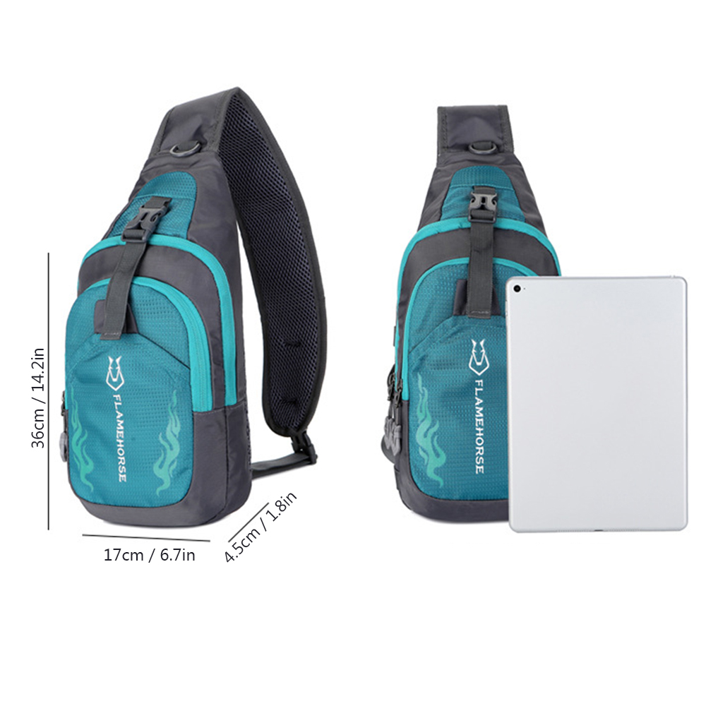 Men Sling Backpack Chest Cross - Cycling Commuter Backpack Waterproof recensione e prezzo