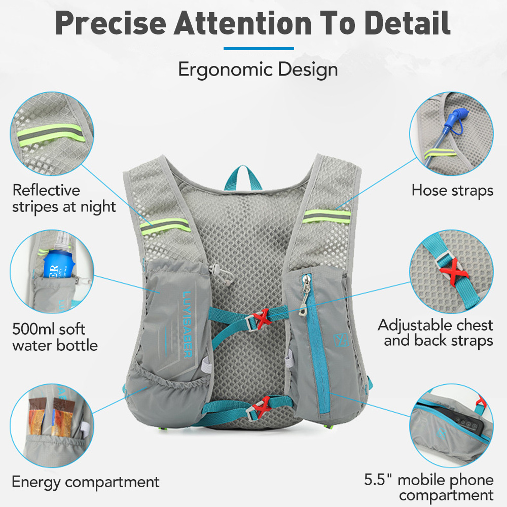 5L Ultra-light Hydration Vest  - Cycling Commuter Backpack Waterproof recensione e prezzo