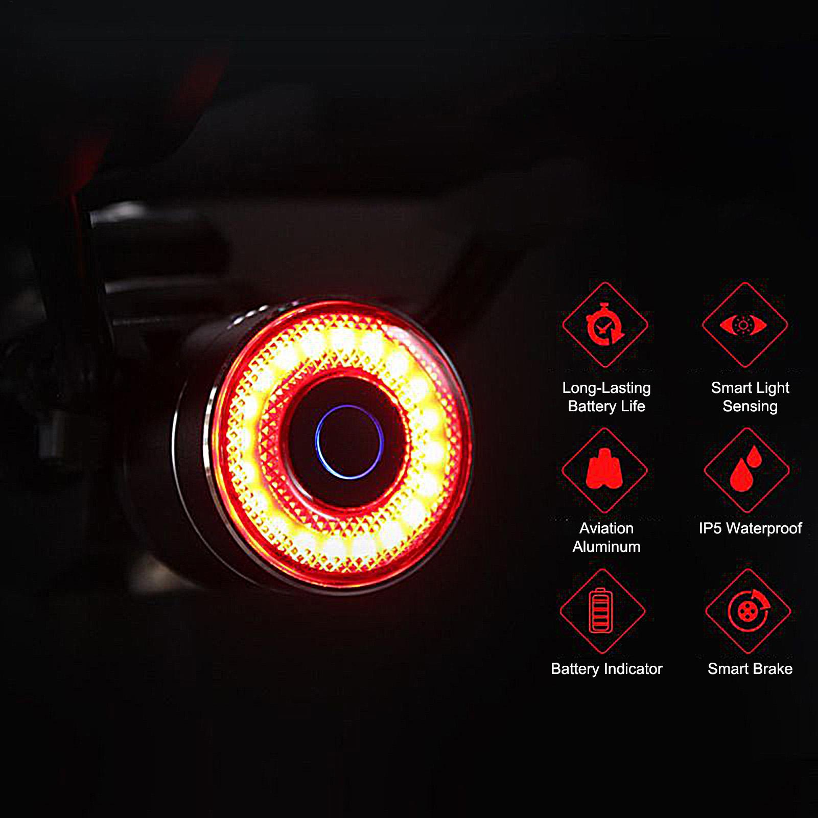 Bicycle Brake Light Smart Bike - Cycling Commuter recensione e prezzo