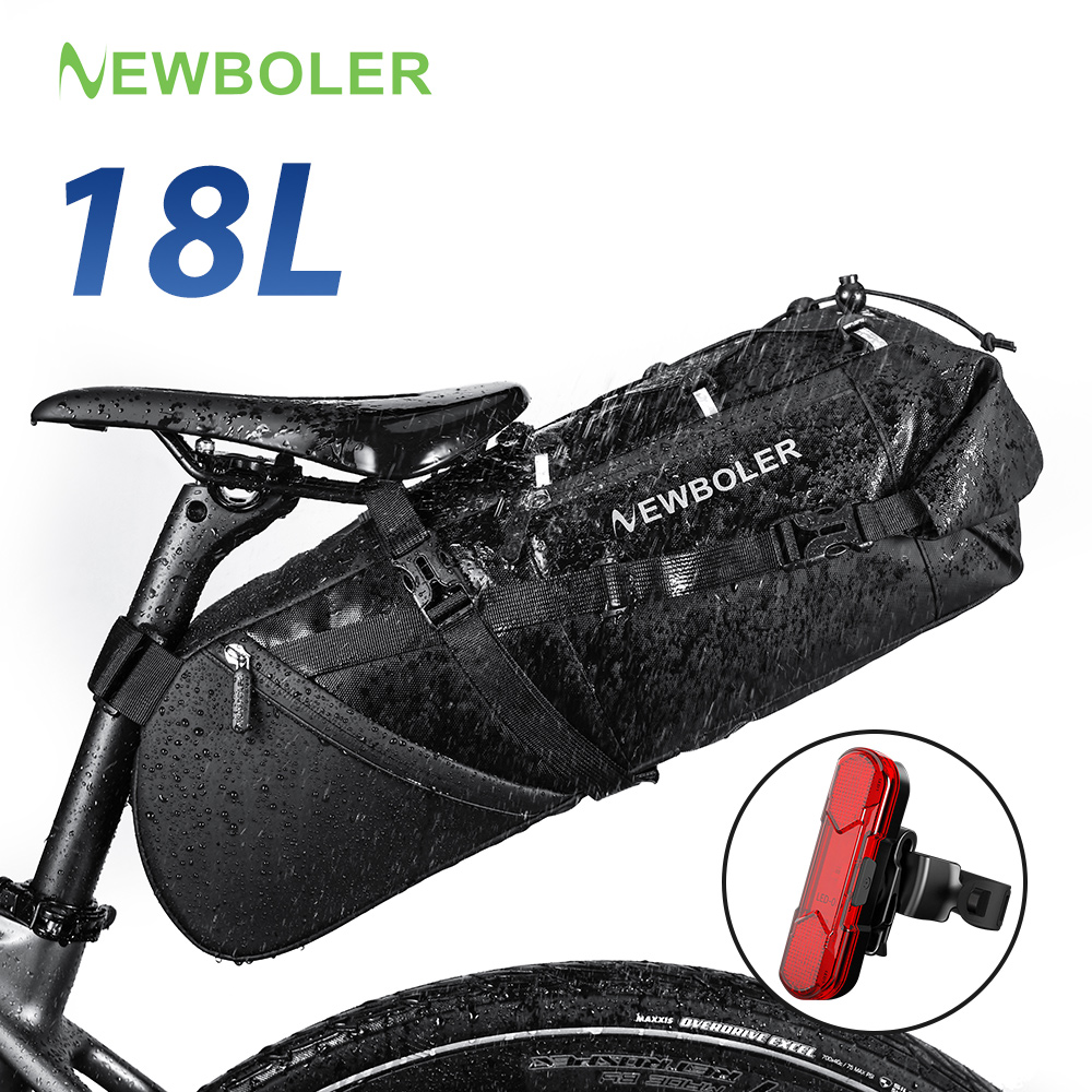 NEWBOLER 18L Bike Saddle Bag W - Cycling Commuter Backpack Waterproof recensione e prezzo