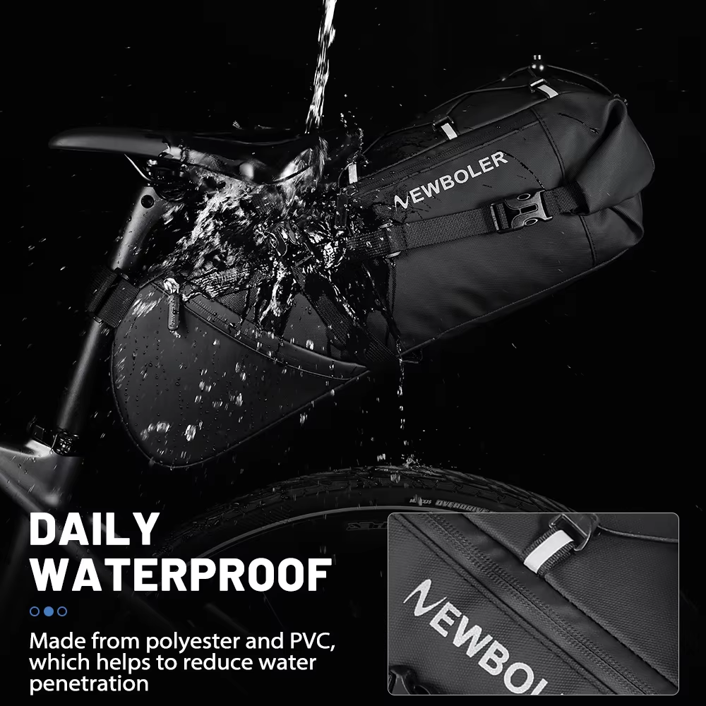 NEWBOLER 18L Bike Saddle Bag W - Cycling Commuter Backpack Waterproof recensione e prezzo