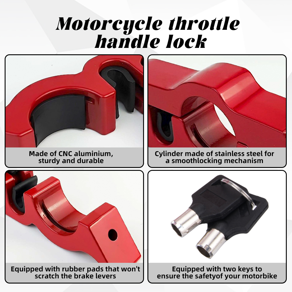 Motorcycle & Bicycle Handlebar - Commuter Bike Lock recensione e prezzo