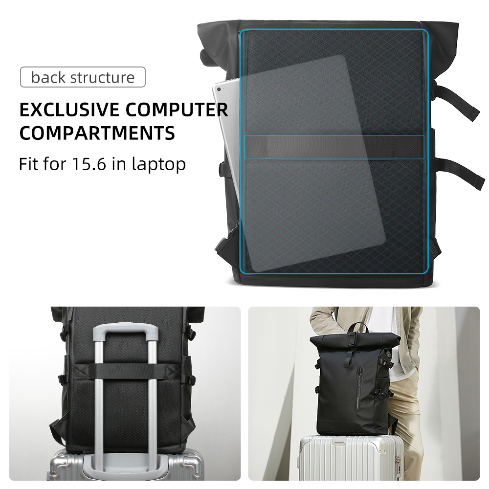 HK Expandable Travel Backpack  - Cycling Commuter Backpack Waterproof recensione e prezzo