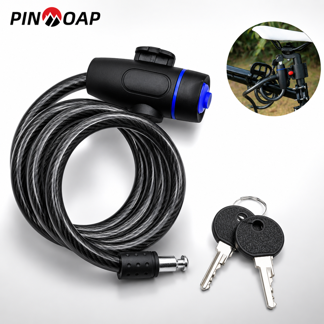 PINMOAP 1PC Universal Bike Loc - Commuter Bike Lock recensione e prezzo