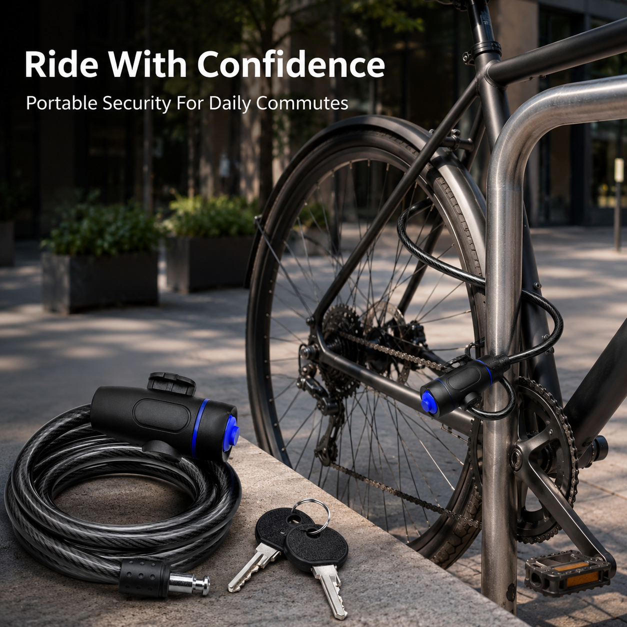 PINMOAP 1PC Universal Bike Loc - Commuter Bike Lock recensione e prezzo