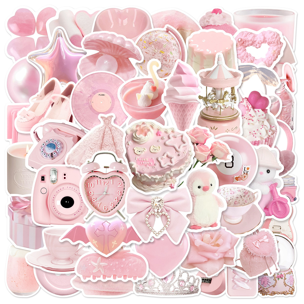 10/30/50pcs Cute Pink Girls St - Cycling Journey recensione e prezzo