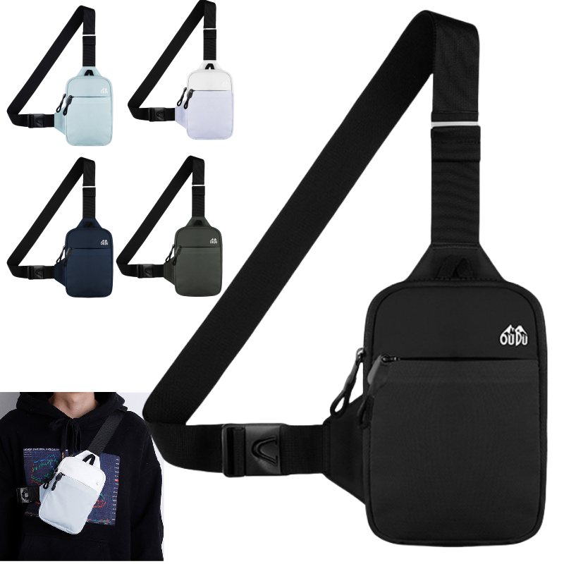 Casual Men Shoulder Chest Bag  - Cycling Commuter Backpack Waterproof recensione e prezzo