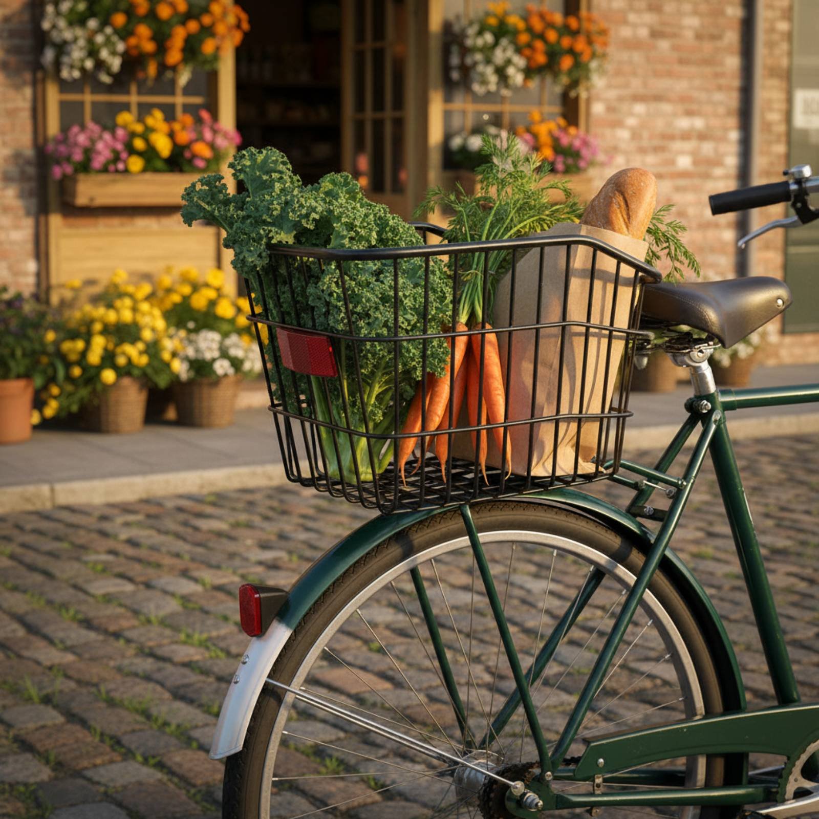 Cycle Rear Rack Basket Sturdy- - Cycling Commuter recensione e prezzo