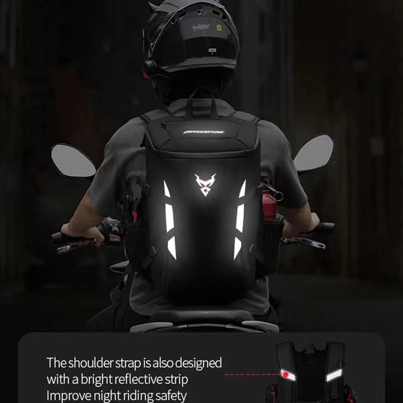 Riding Backpack Motorcycle Hel - Cycling Commuter Backpack Waterproof recensione e prezzo