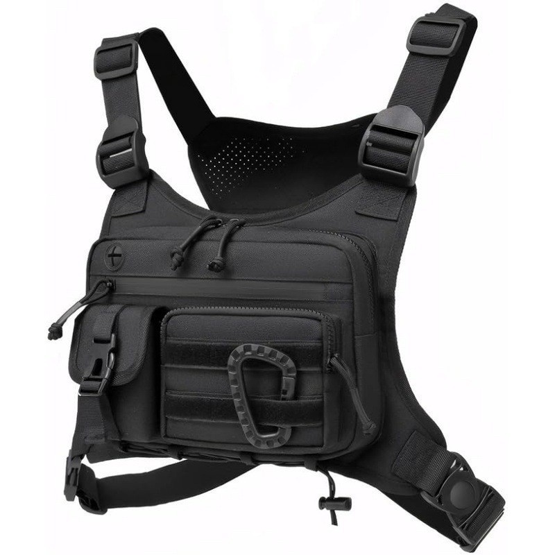 Tactical Chest Bag Men's Vest  - Cycling Commuter Backpack Waterproof recensione e prezzo