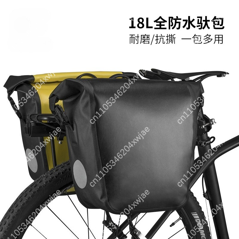 Waterproof Bicycle Pannier Bag - Waterproof Cycling Commute recensione e prezzo