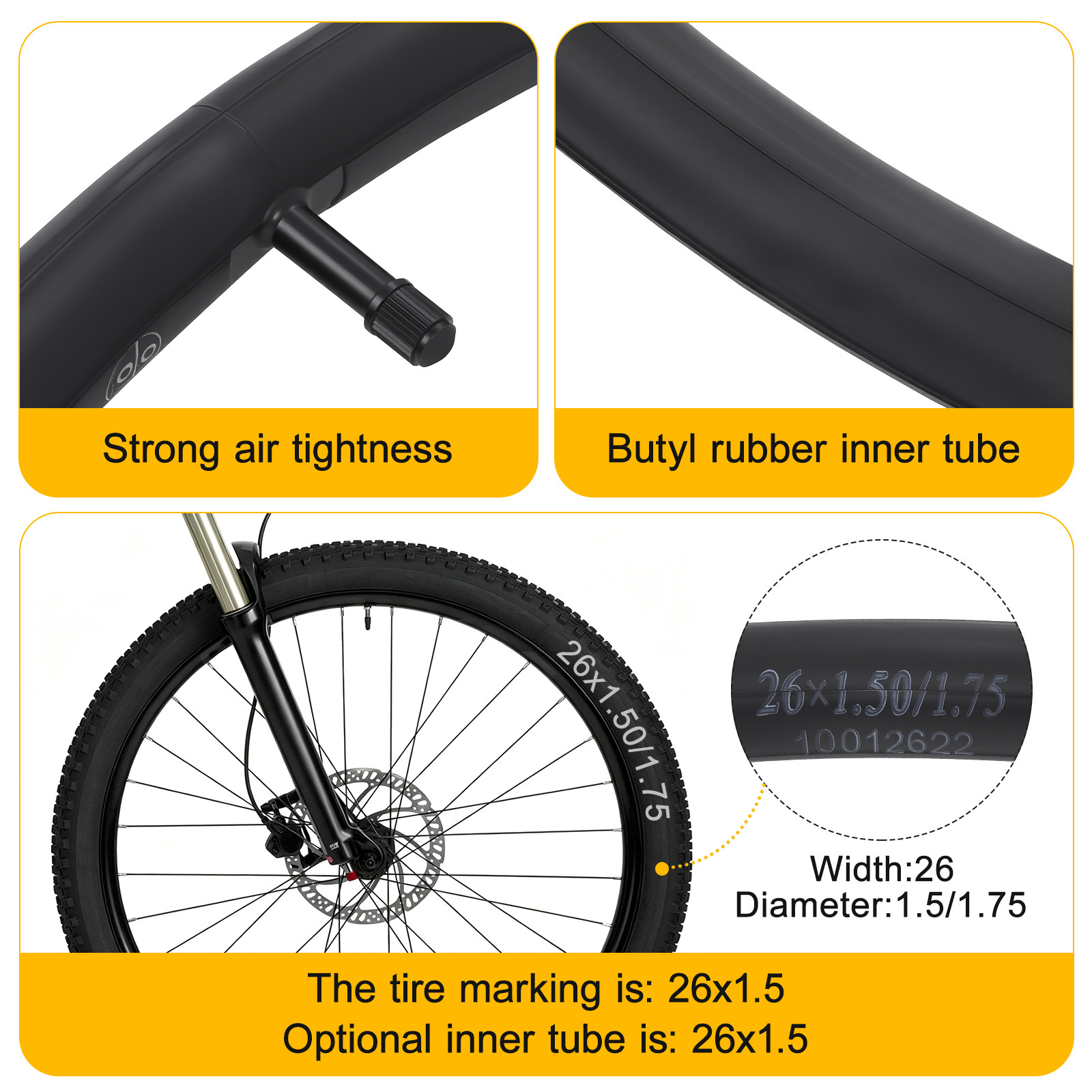 2Pcs Cycling Inner Tubes for S - Cycling Commute Speed recensione e prezzo