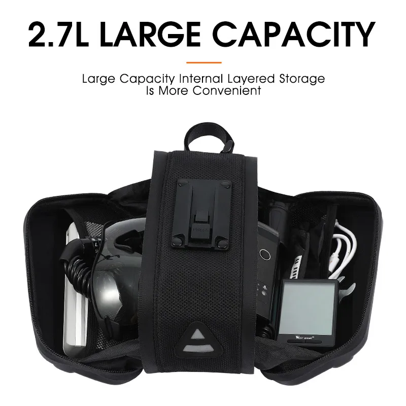WEST BIKING Waterproof Bicycle - Saddle Bag Under Seat recensione e prezzo
