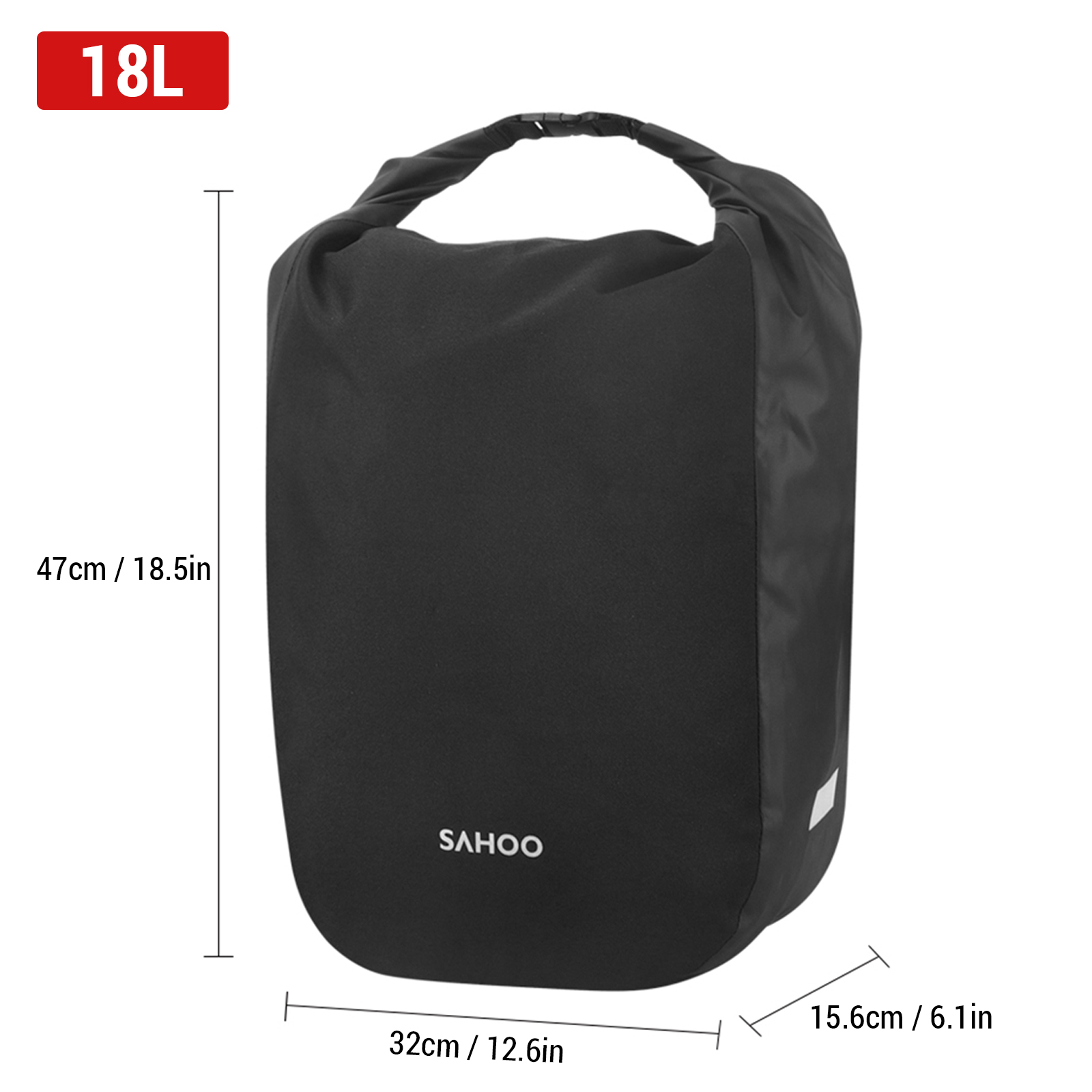 Bike Rear Seat Bag  18L/14L La - Cycling Journey recensione e prezzo