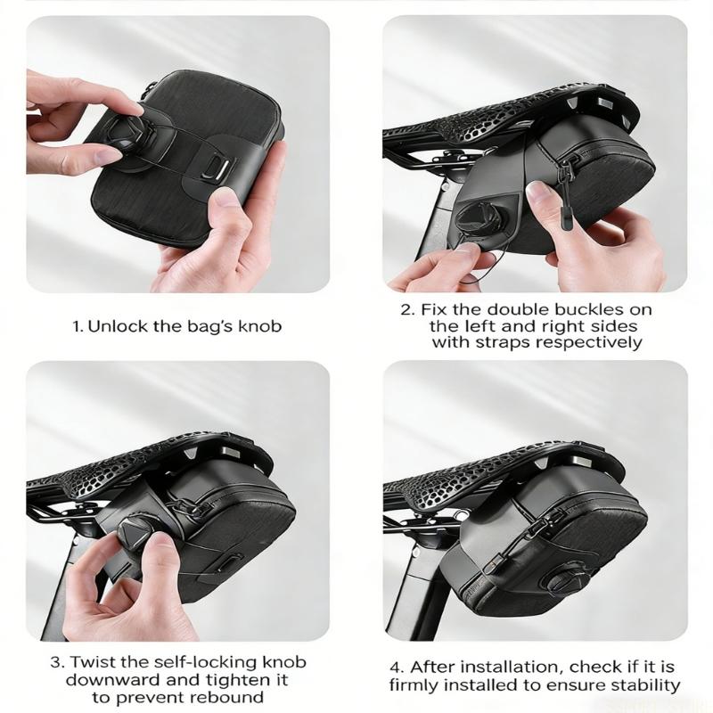 U2JB Waterproof Bicycles Under - Saddle Bag Under Seat recensione e prezzo