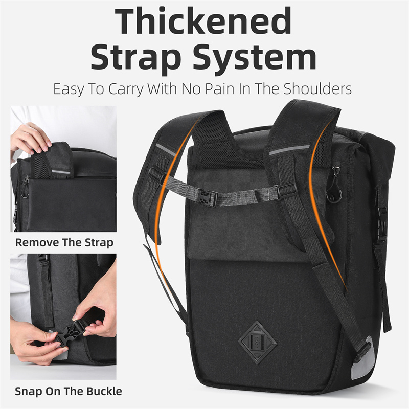 WEST BIKING 17-29L Bicycle Pan - Waterproof Cycling Commute recensione e prezzo