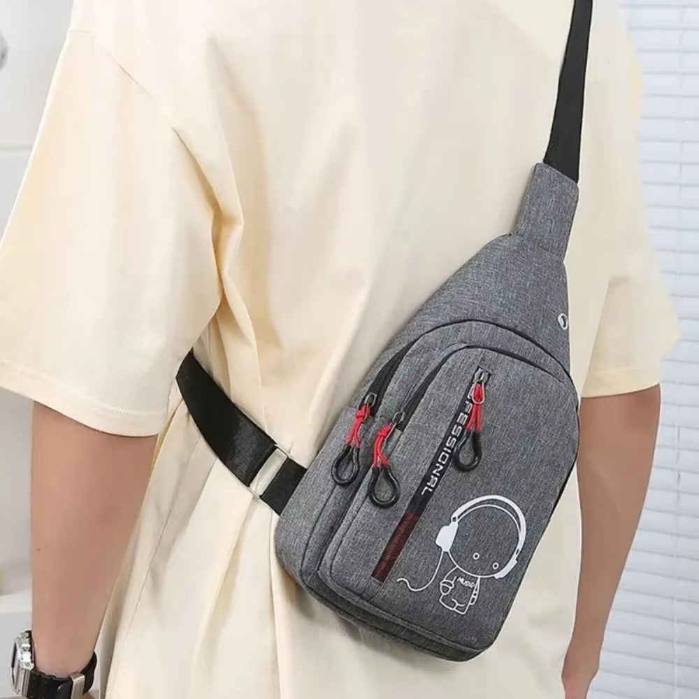 Glow Men's Chest Bag Waterproo - Waterproof Cycling Commute recensione e prezzo