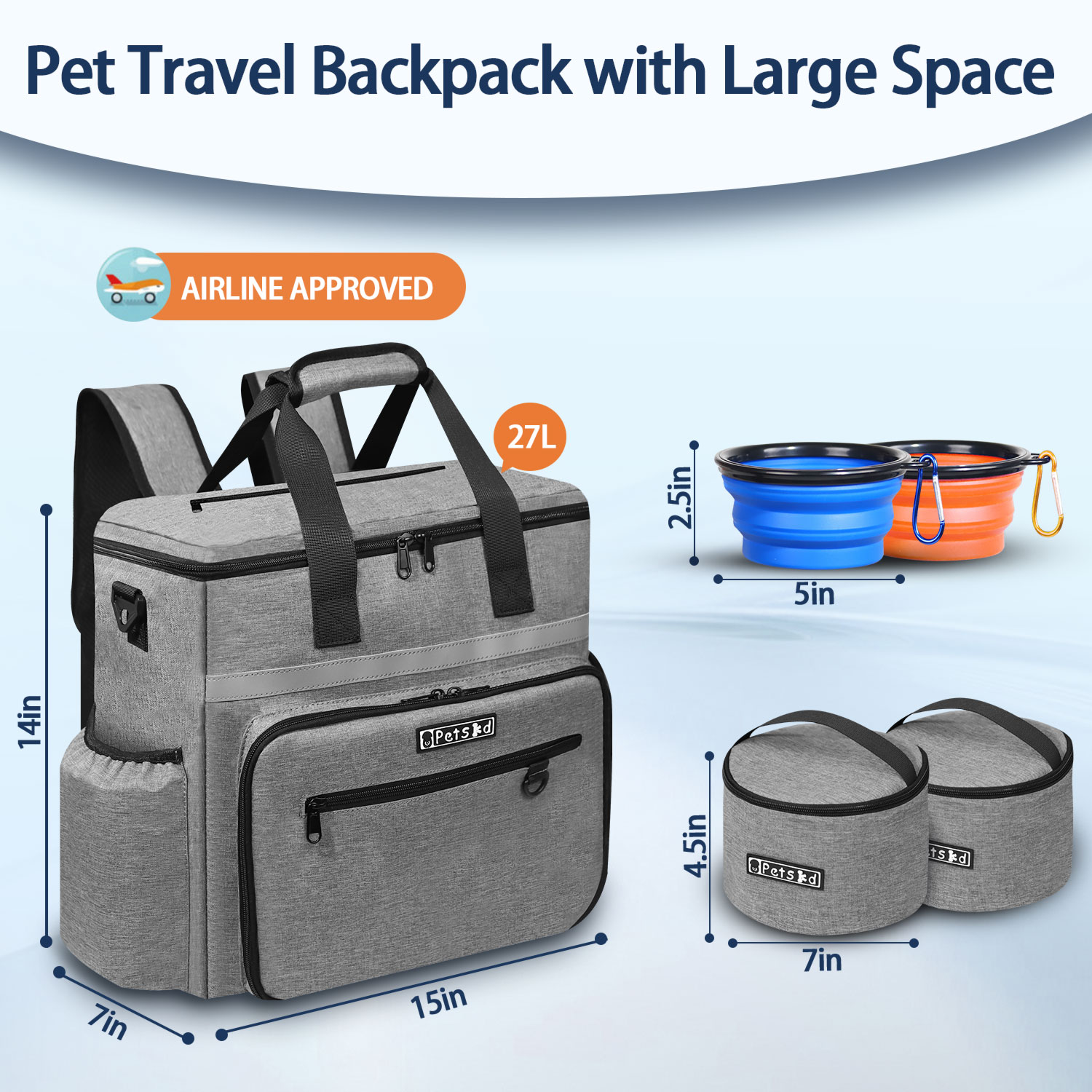 Petskd Outdoor Dog Organizer B - Cycling Journey recensione e prezzo