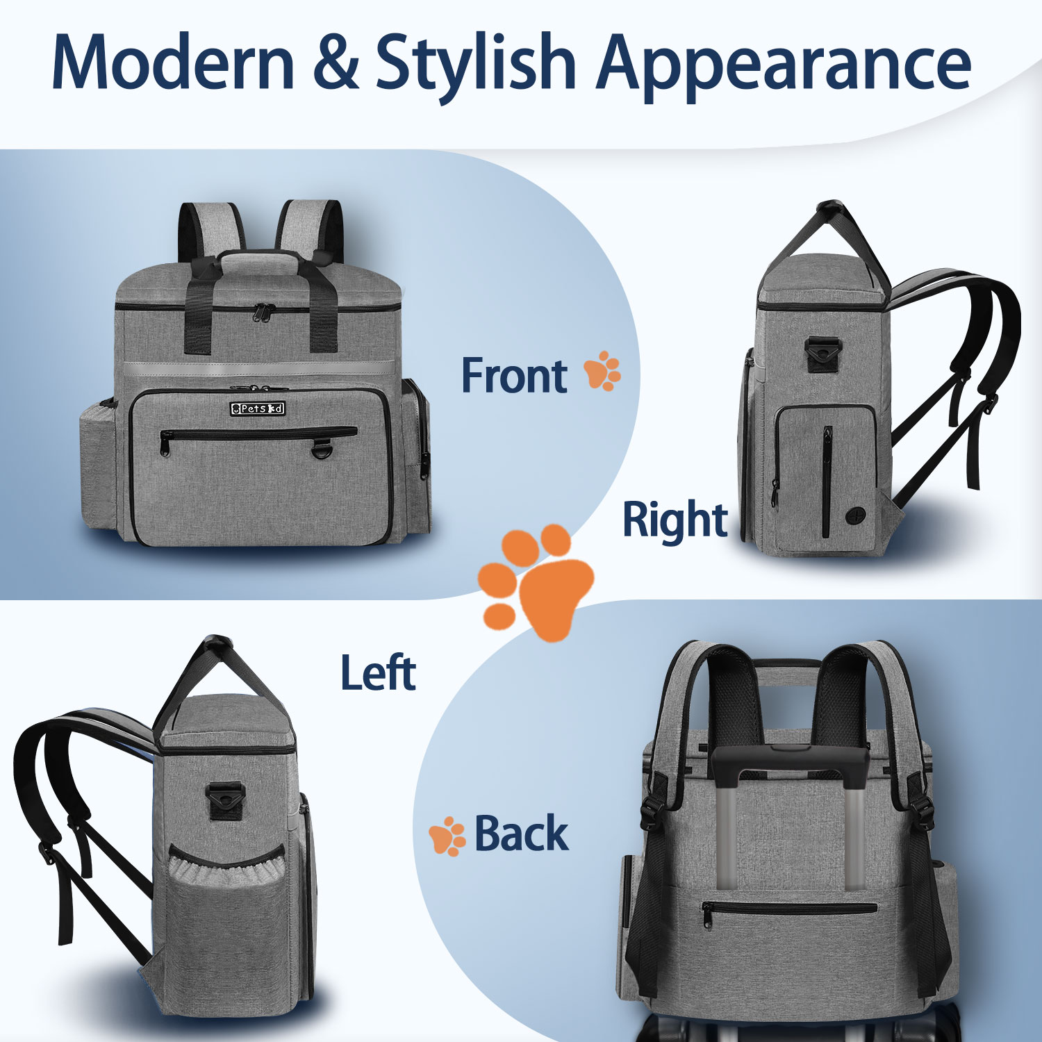 Petskd Outdoor Dog Organizer B - Cycling Journey recensione e prezzo