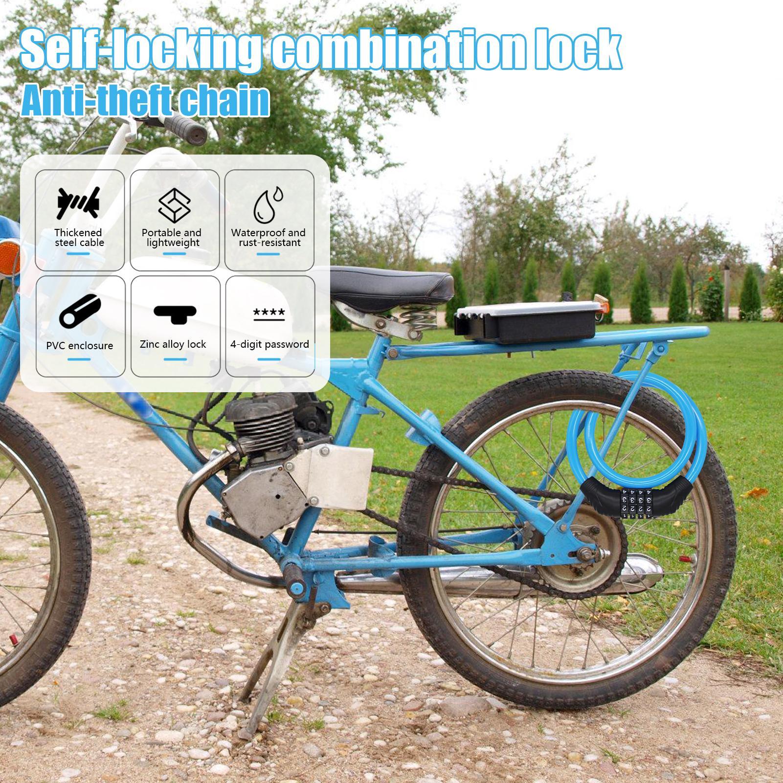 Combination Bike Lock Heavy Du - Commuter Bike Lock recensione e prezzo