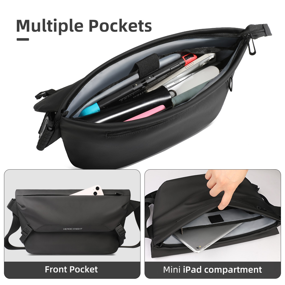 HcanKcan Man Shoulder Bag Wate - Cycling Commuter Backpack Waterproof recensione e prezzo