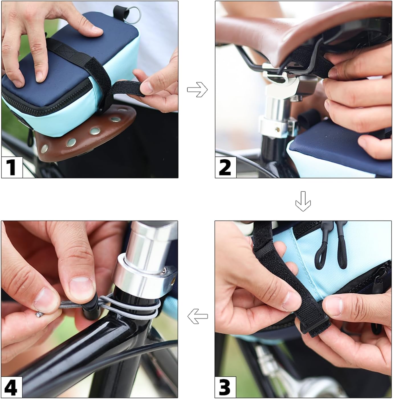 Expandable Large Capacity Bike - Saddle Bag Under Seat recensione e prezzo