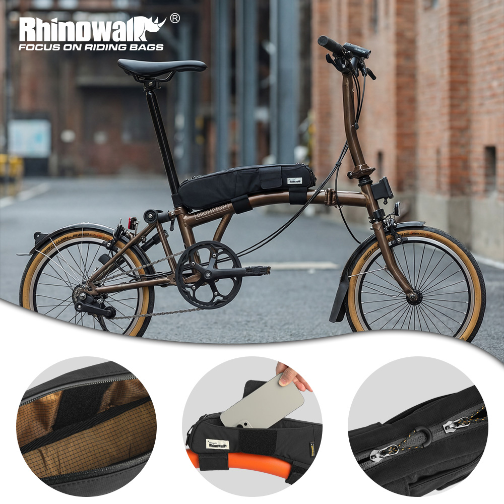 Rhinowalk Bicycle Top Tube Bag - Cycling Journey recensione e prezzo