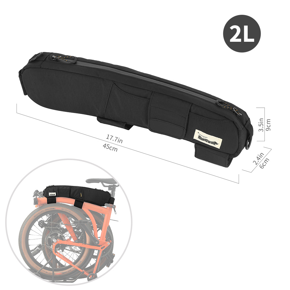 Rhinowalk Bicycle Top Tube Bag - Cycling Journey recensione e prezzo