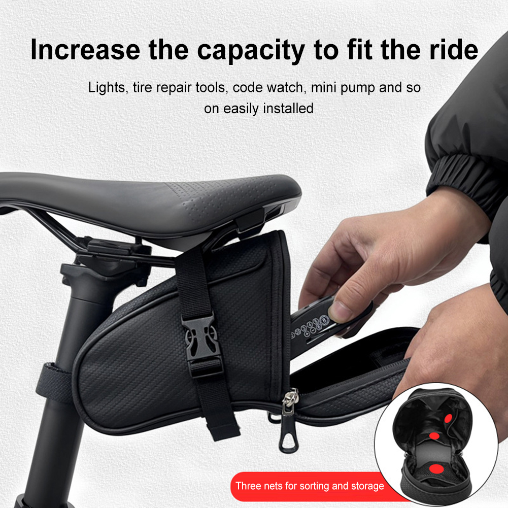 1L Bike Saddle Bag Waterproof  - Saddle Bag Under Seat recensione e prezzo