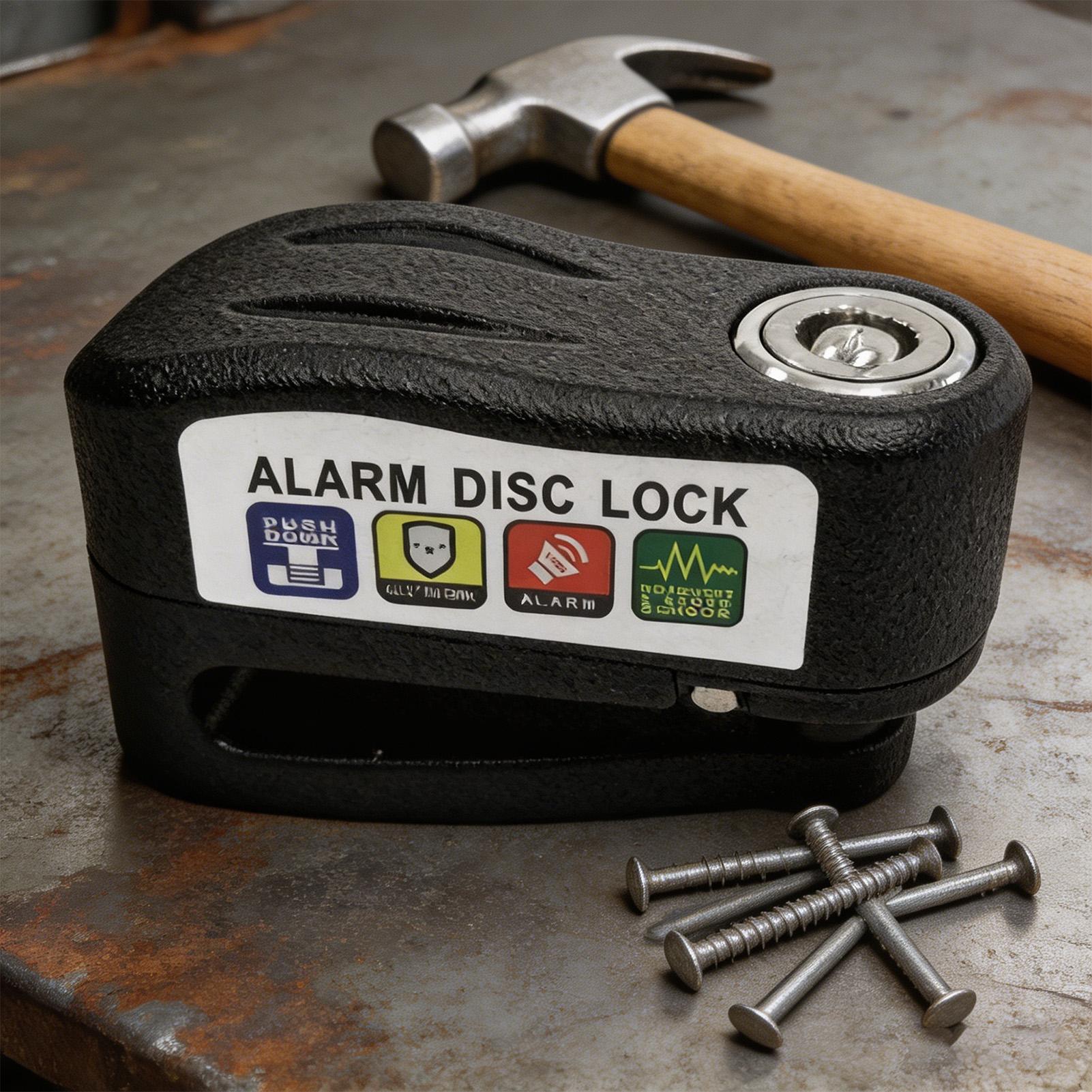 110db Alarm Disc Lock Waterpro - Commuter Bike Lock recensione e prezzo