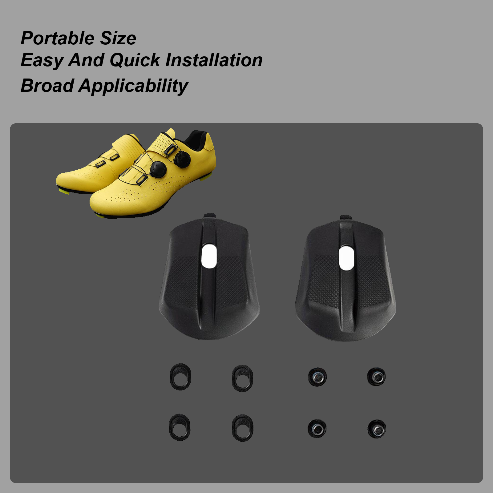 Heel Pad Bike Shoe Heel Pad St - Cycling Commute Training recensione e prezzo
